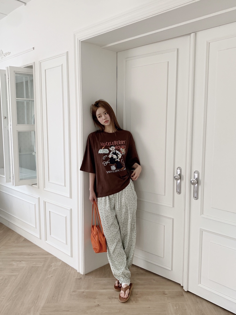 MAISONDEGLORY東大門實拍韓國女士新品休閑26夏季T恤大力水手MAISON DE GLORYT恤