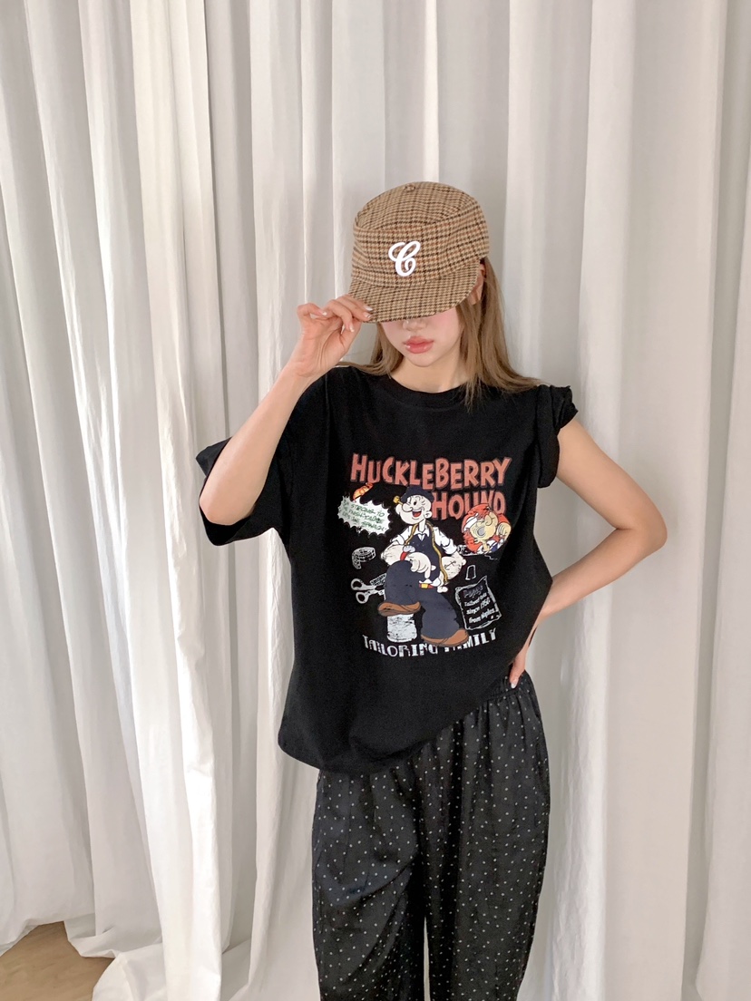 MAISONDEGLORY東大門實拍韓國女士新品休閑26夏季T恤大力水手MAISON DE GLORYT恤