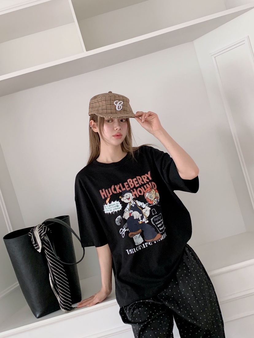 MAISONDEGLORY東大門實拍韓國女士新品休閑26夏季T恤大力水手MAISON DE GLORYT恤