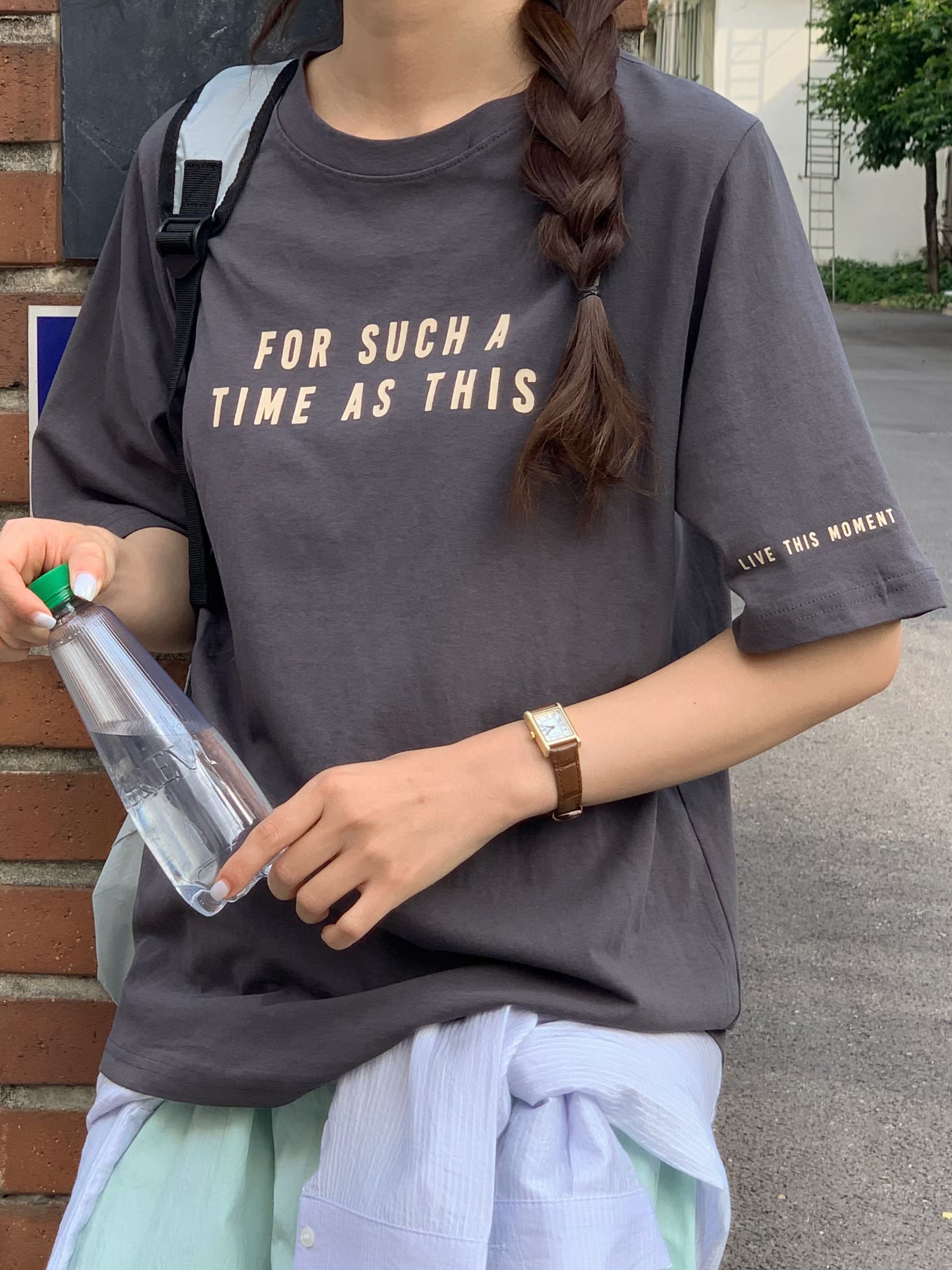 TDOUBLEJ韓國直郵實拍女裝新品26春夏推薦時尚26夏季熱賣T恤TDOUBLEJT恤圖色4