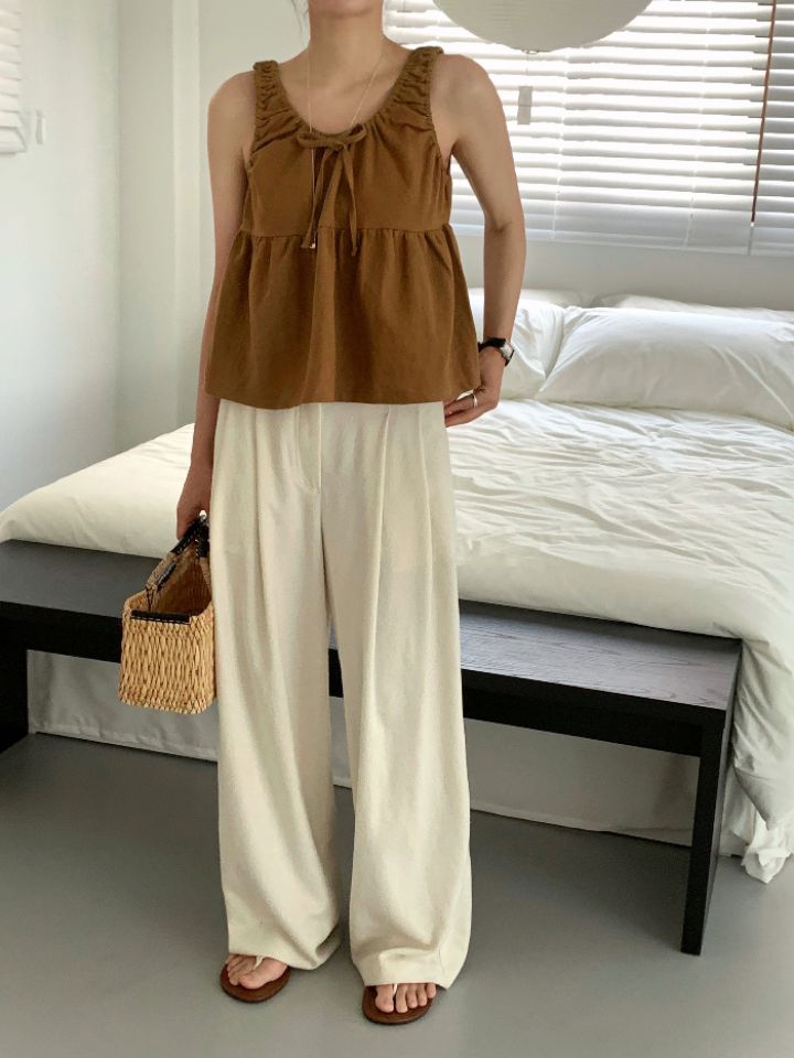 KOMOREBI韓國東大門代購女裝新品26春夏推薦人氣吊帶背心KOMOREBI吊帶/背心