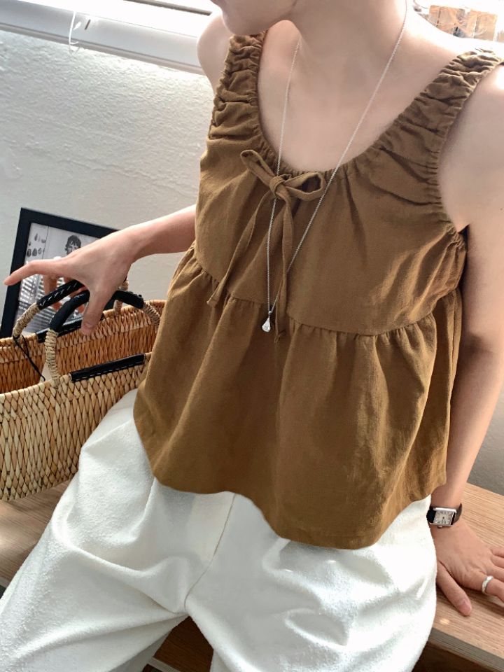 KOMOREBI韓國東大門代購女裝新品26春夏推薦人氣吊帶背心KOMOREBI吊帶/背心