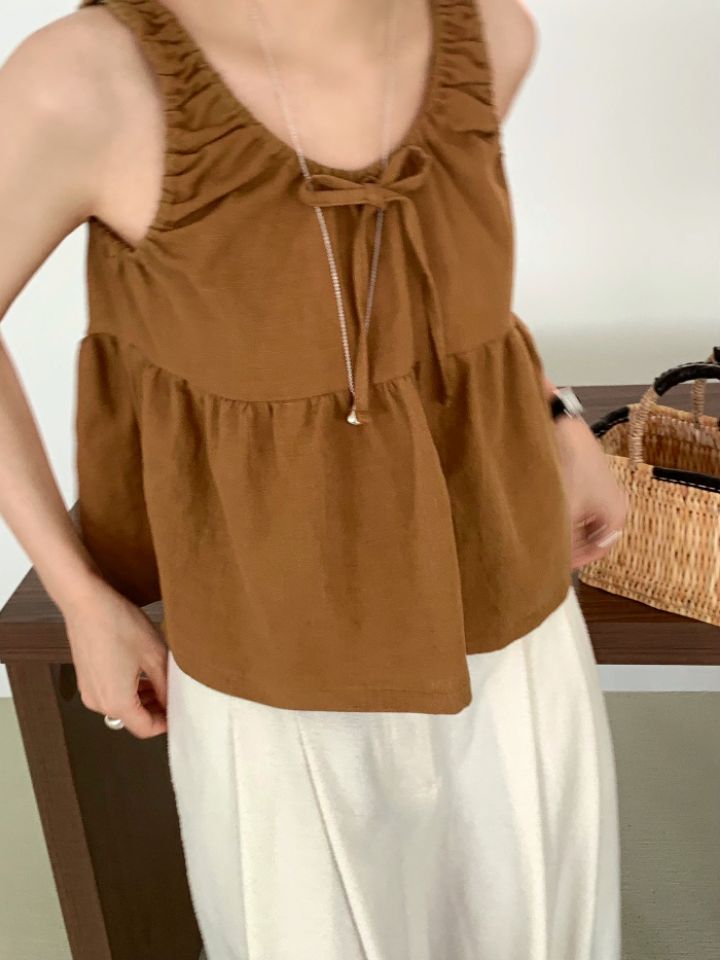 KOMOREBI韓國東大門代購女裝新品26春夏推薦人氣吊帶背心KOMOREBI吊帶/背心