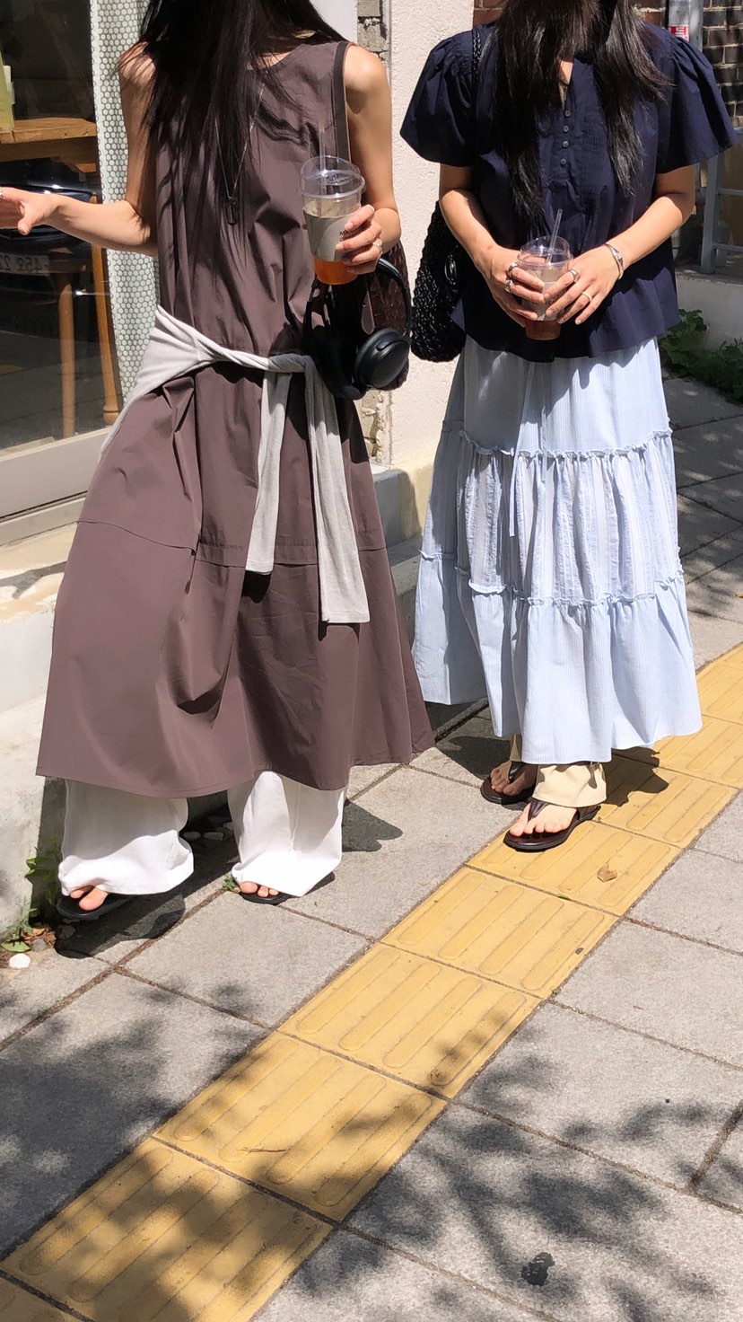OVER RICH東大門實拍韓國女裝新品26夏季休閑熱賣連衣裙OVER RICH連衣裙