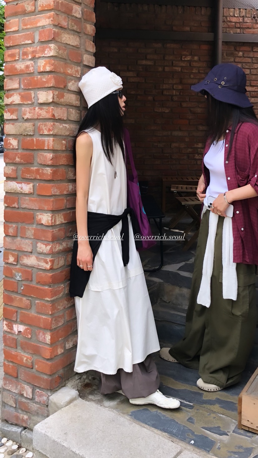 OVER RICH東大門實拍韓國女裝新品26夏季休閑熱賣連衣裙OVER RICH連衣裙