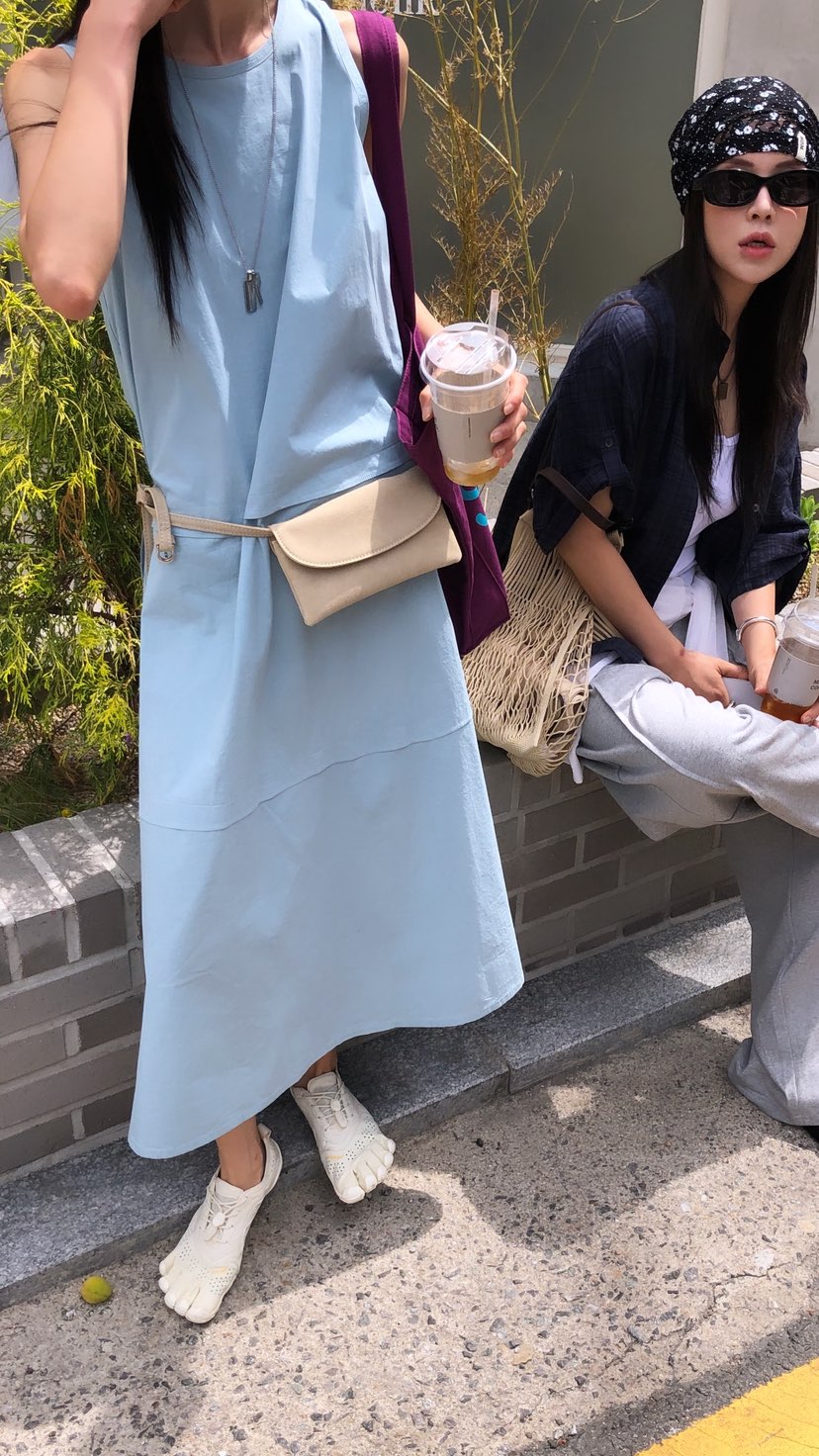 OVER RICH東大門實拍韓國女裝新品26夏季休閑熱賣連衣裙OVER RICH連衣裙