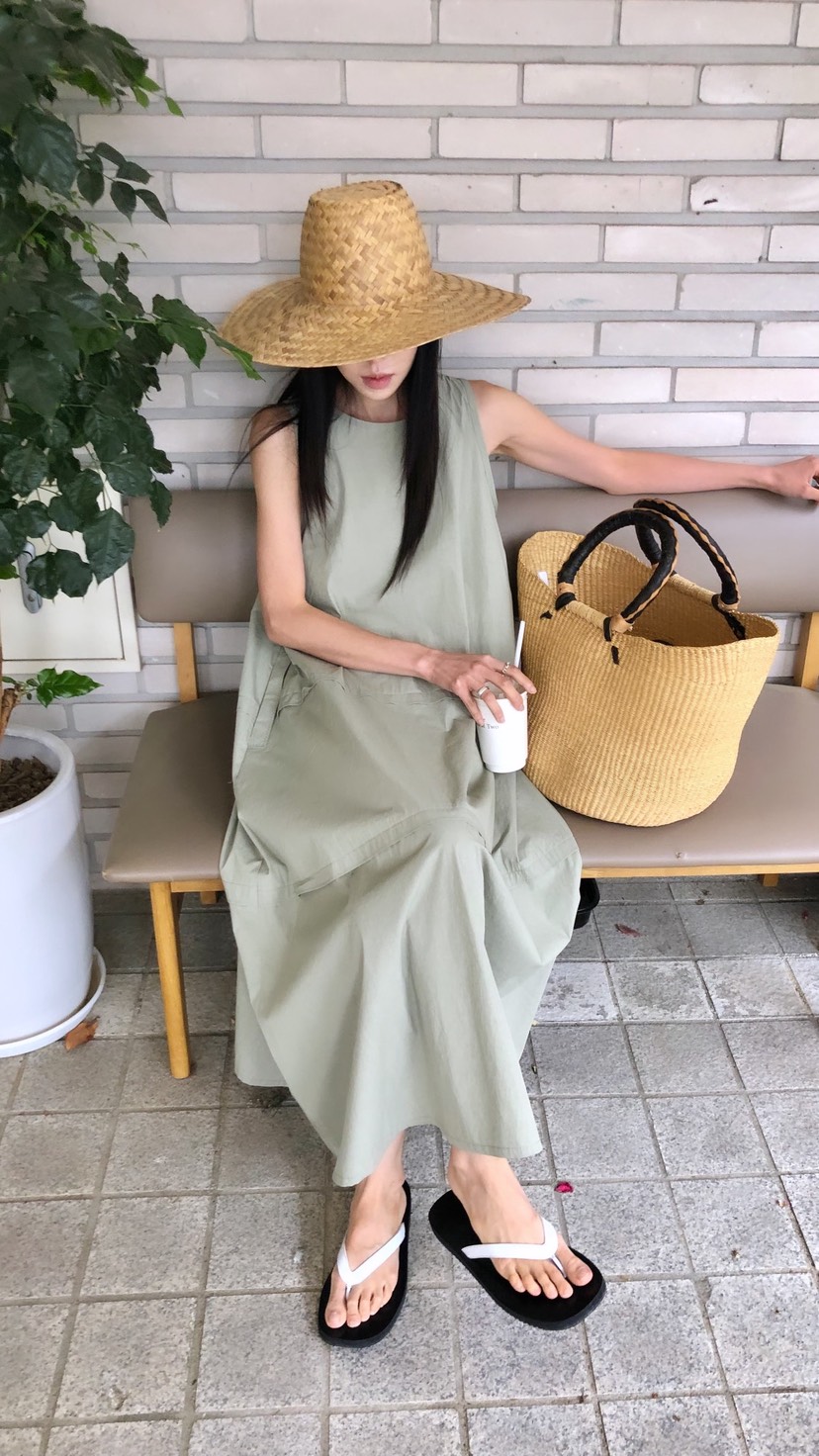 OVER RICH東大門實拍韓國女裝新品26夏季休閑熱賣連衣裙OVER RICH連衣裙