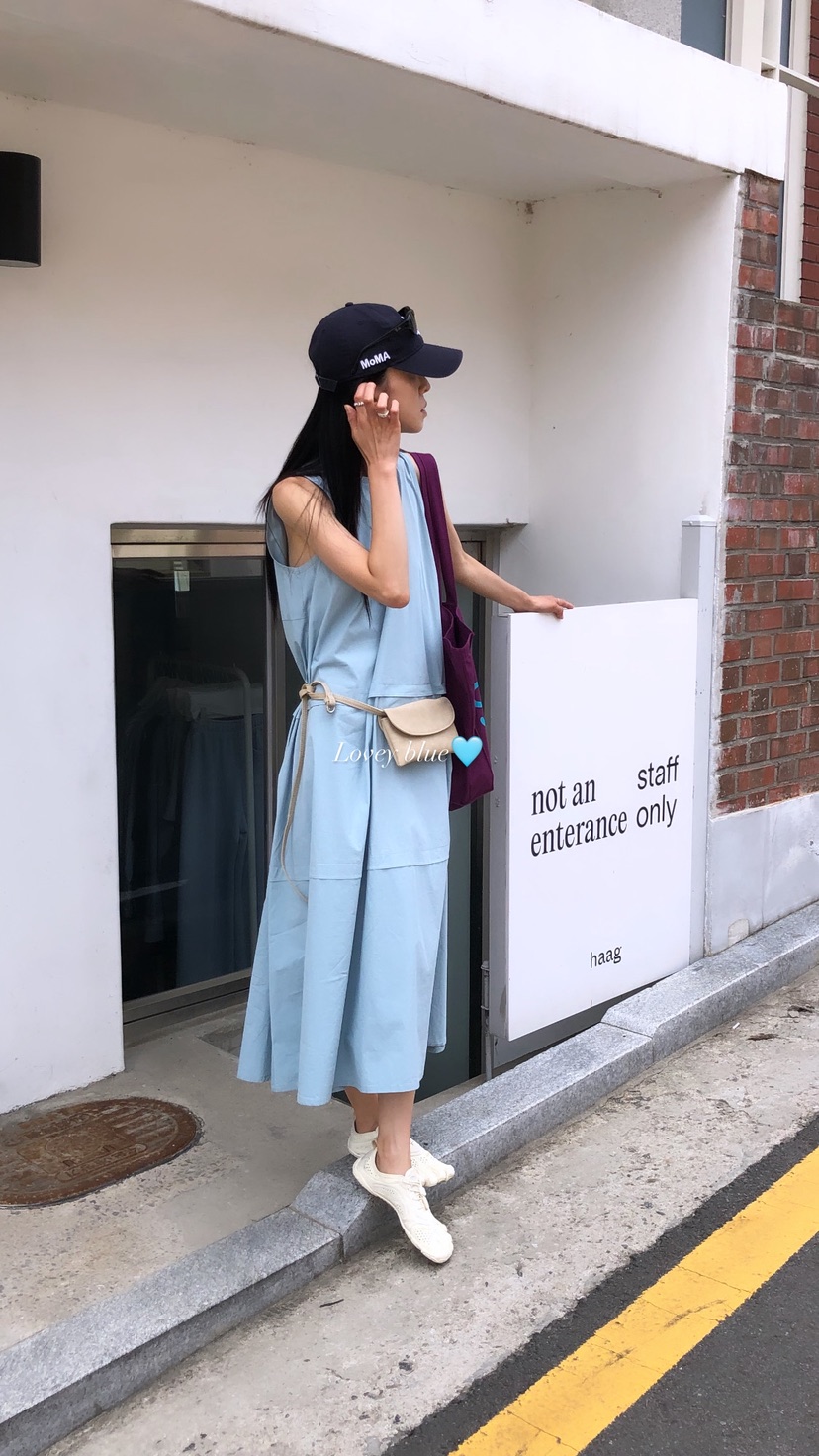 OVER RICH東大門實拍韓國女裝新品26夏季休閑熱賣連衣裙OVER RICH連衣裙