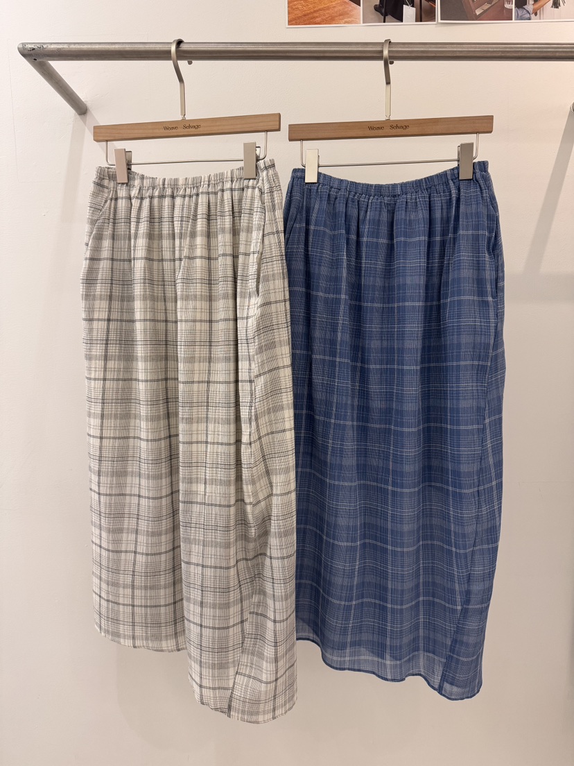 WEAUE SELVAGE韓國代購女裝新款推薦26春夏職業熱賣長裙Weave Selvage長裙