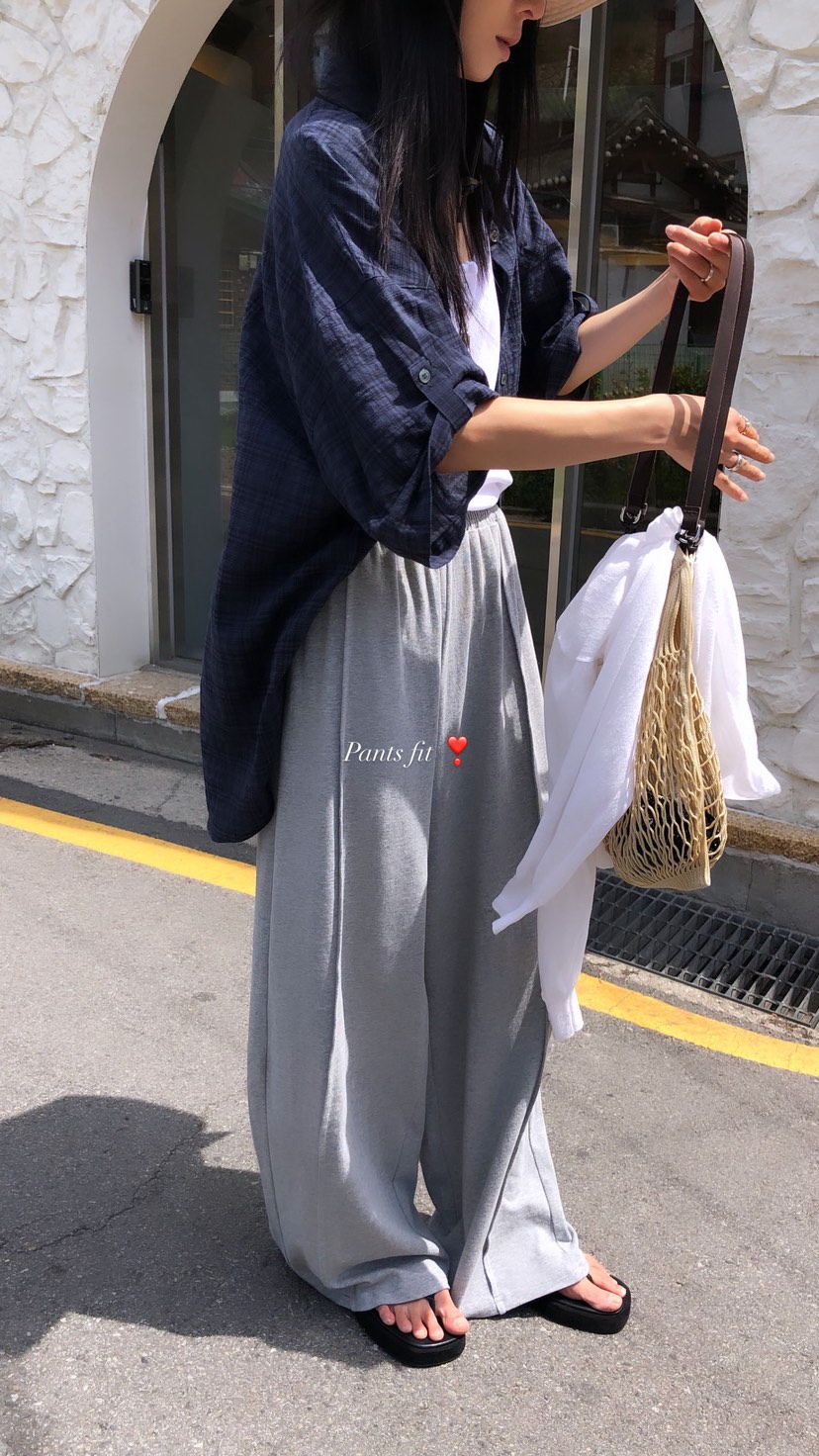 OVER RICH韓國直郵實拍女士新款職業推薦人氣休閑休閑褲OVER RICH休閑褲