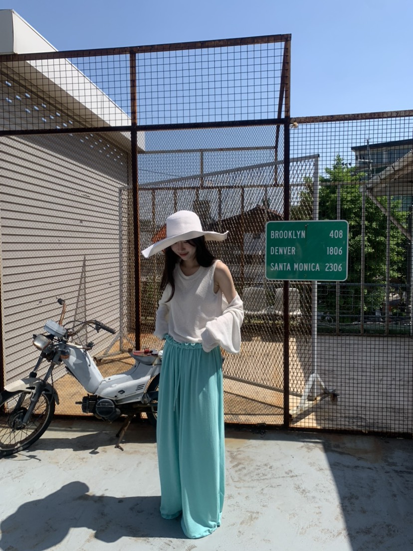 LE AVE韓國東大門代購女裝新品時尚人氣26春夏推薦休閑褲SLE AVE休閑褲