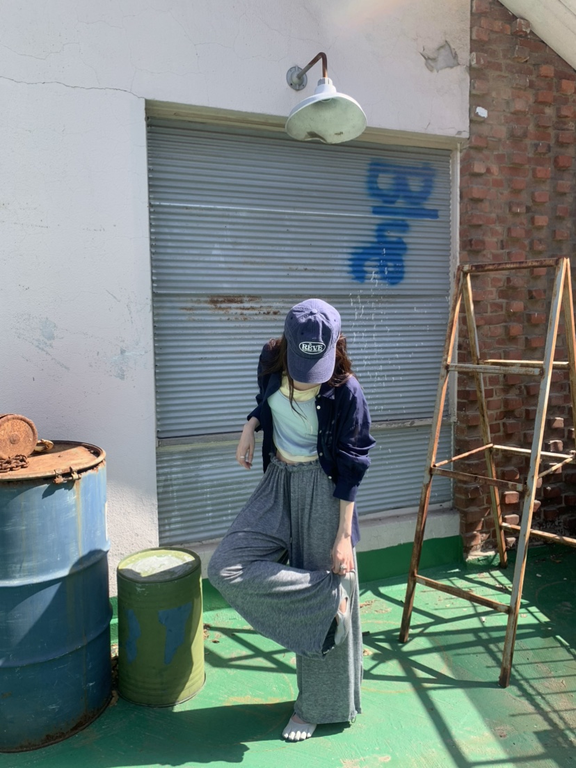LE AVE韓國東大門代購女裝新品時尚人氣26春夏推薦休閑褲SLE AVE休閑褲