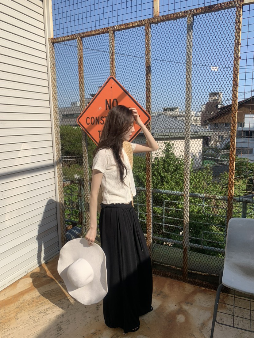 LE AVE韓國東大門代購女裝新品時尚人氣26春夏推薦休閑褲SLE AVE休閑褲