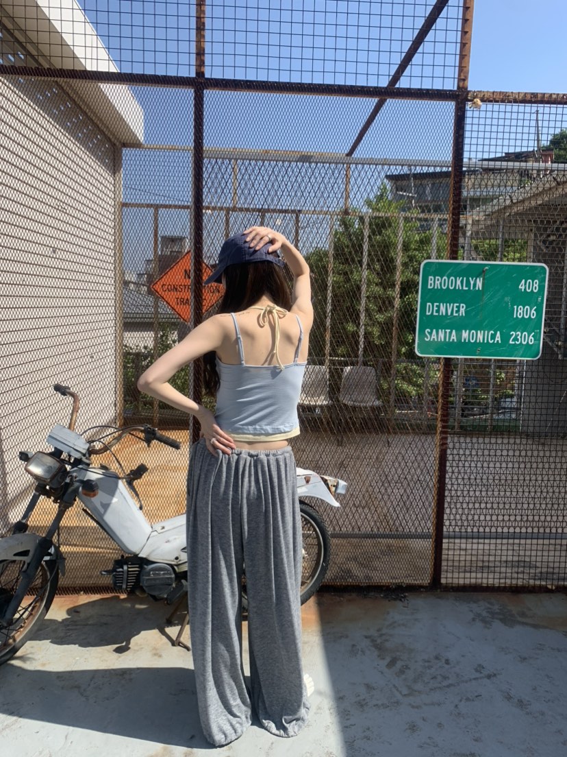 LE AVE韓國東大門代購女裝新品時尚人氣26春夏推薦休閑褲SLE AVE休閑褲