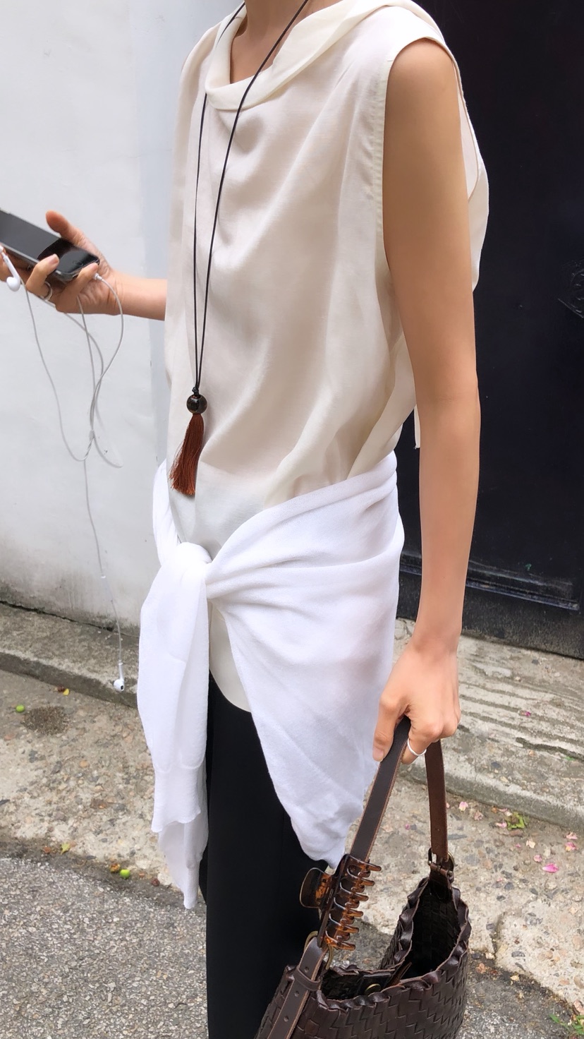 OVER RICH韓國東大門直郵女士新品休閑職業推薦吊帶背心OVER RICH吊帶/背心