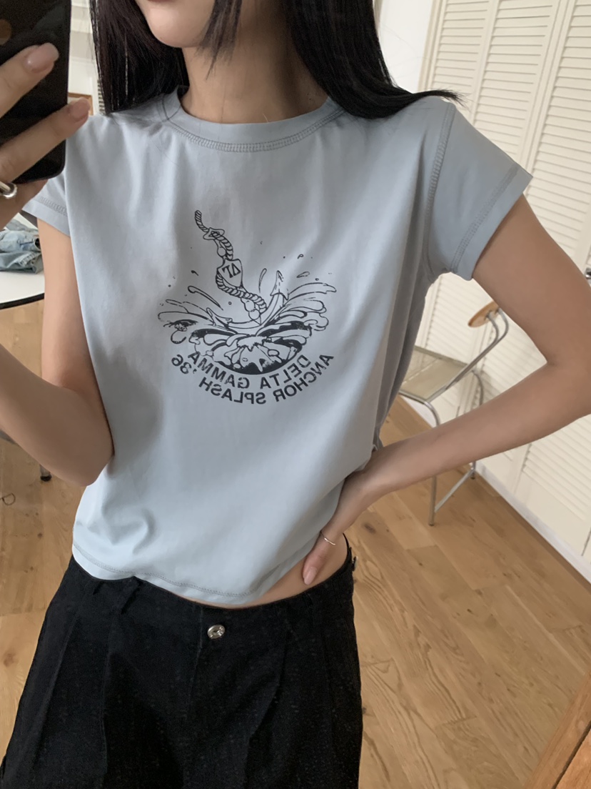 KARE/WEREPIECE韓國直郵女裝新款時尚職業休閑人氣推薦T恤KARE/WEREPIECET恤