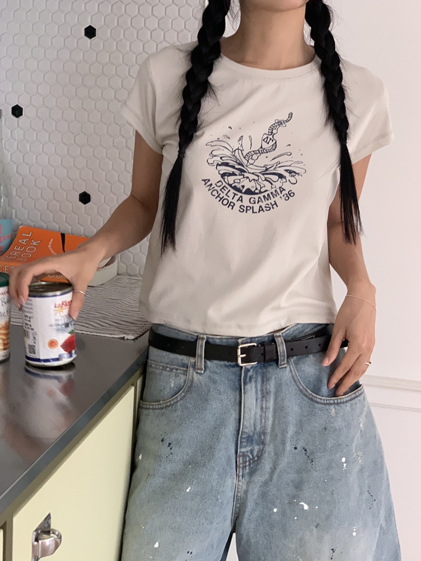 KARE/WEREPIECE韓國直郵女裝新款時尚職業休閑人氣推薦T恤KARE/WEREPIECET恤