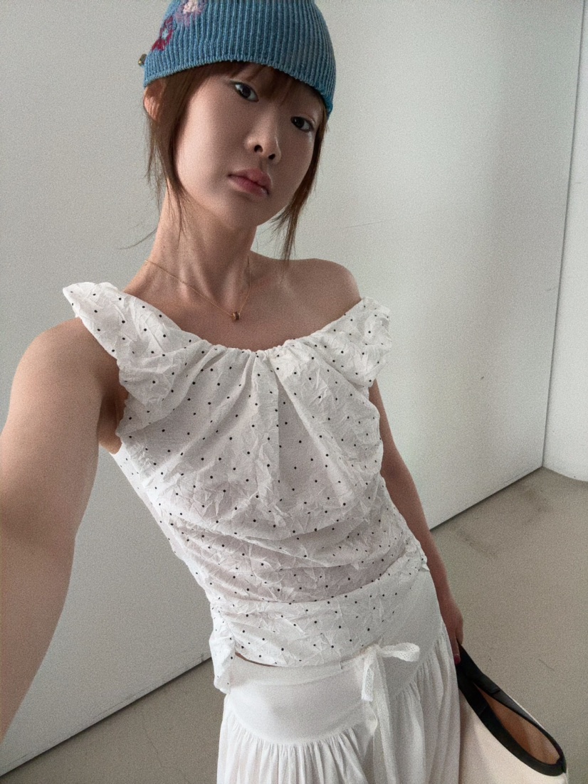 OLI SEOUL韓國直郵女裝新款職業休閑人氣26春夏吊帶背心OLI SEOUL吊帶/背心