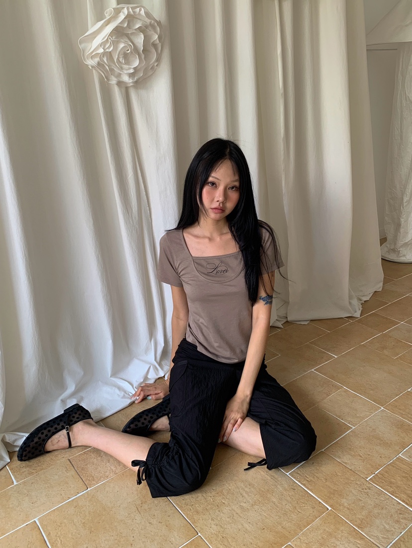 MORE THAN-P韓國直郵女裝新款熱賣26夏季職業推薦人氣T恤MORE THANT恤