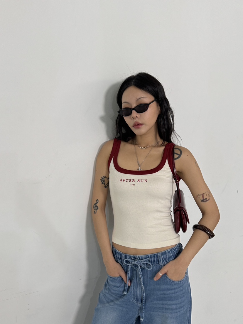 LIMLIMLIM韓國東大門直郵女士新品26春夏人氣26夏季吊帶背心LIM LIM LIM吊帶/背心