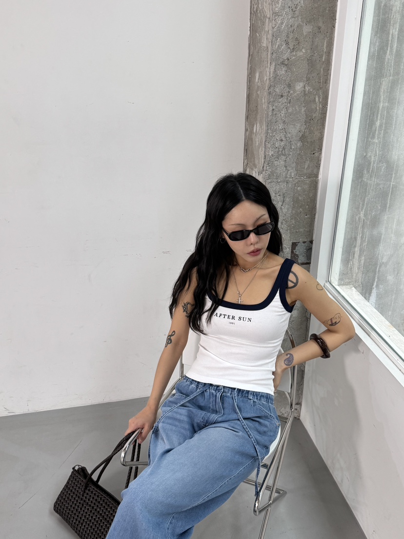LIMLIMLIM韓國東大門直郵女士新品26春夏人氣26夏季吊帶背心LIM LIM LIM吊帶/背心