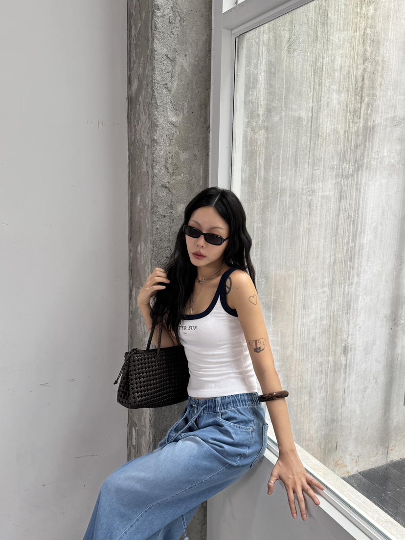 LIMLIMLIM韓國東大門直郵女士新品26春夏人氣26夏季吊帶背心LIM LIM LIM吊帶/背心