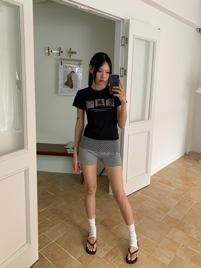 MORE THAN-P韓國東大門代購女裝新品26春夏職業時尚T恤MORE THANT恤