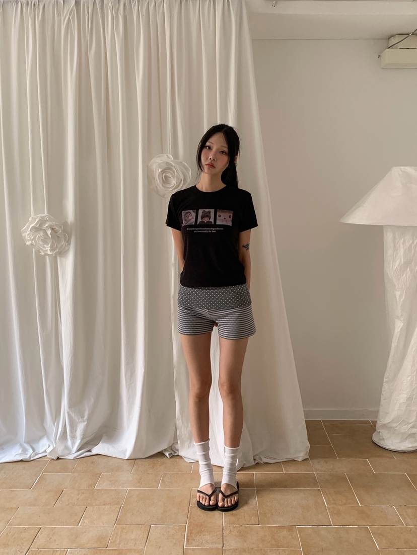 MORE THAN-P韓國東大門代購女裝新品26春夏職業時尚T恤MORE THANT恤