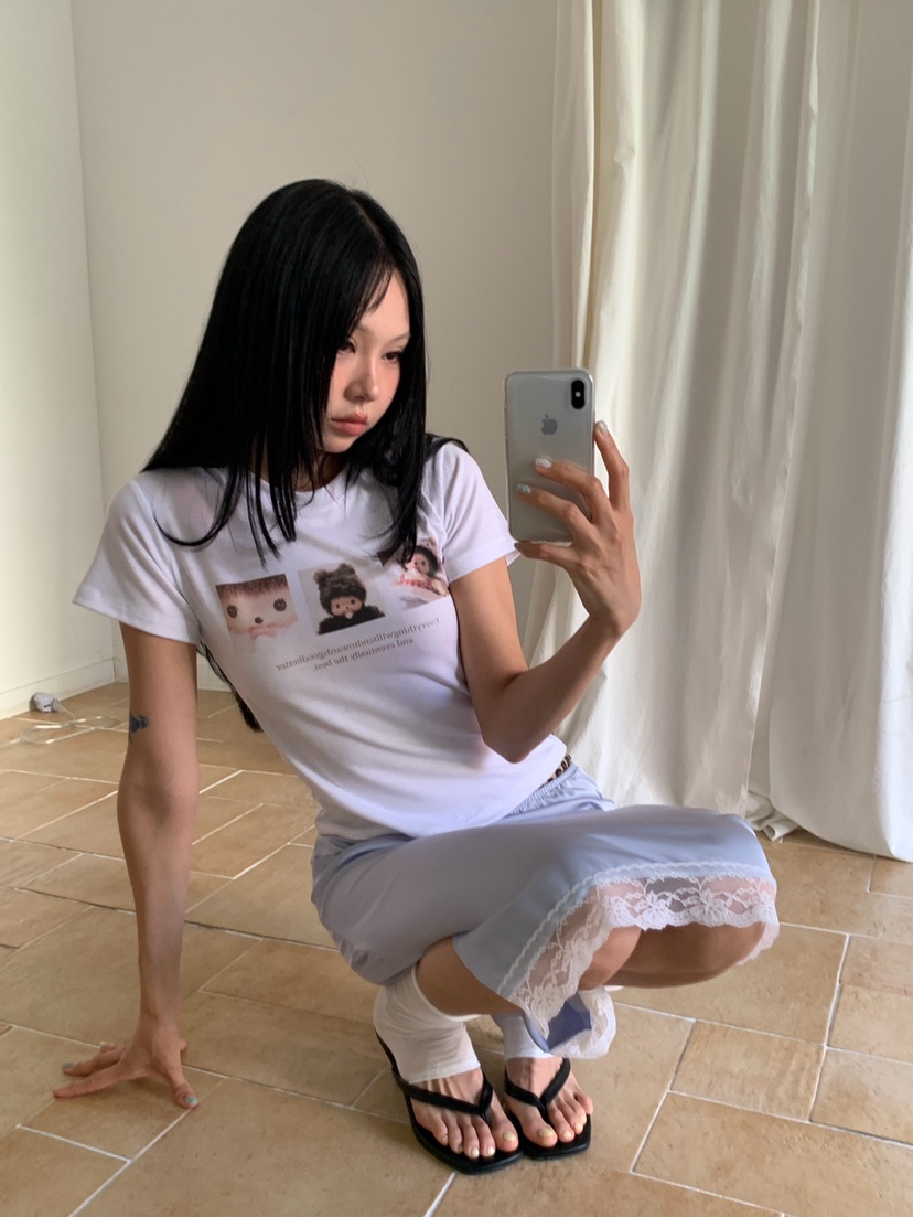 MORE THAN-P韓國東大門代購女裝新品26春夏職業時尚T恤MORE THANT恤
