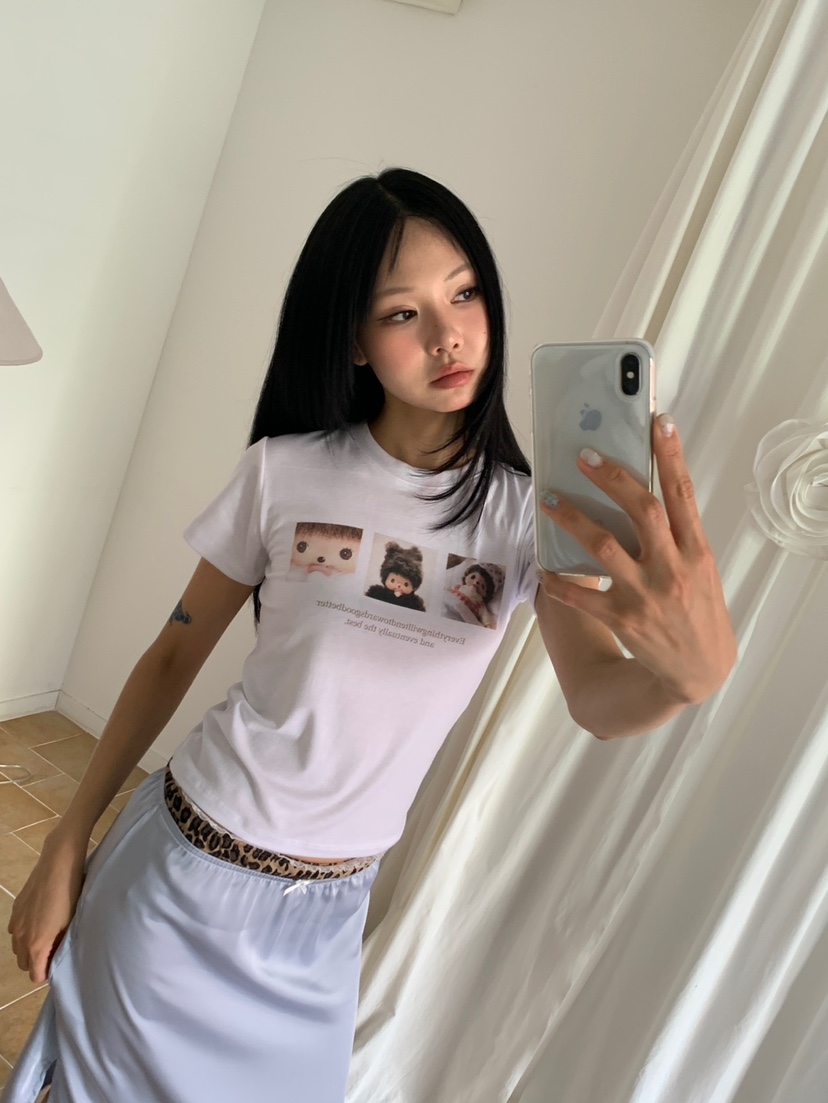 MORE THAN-P韓國東大門代購女裝新品26春夏職業時尚T恤MORE THANT恤