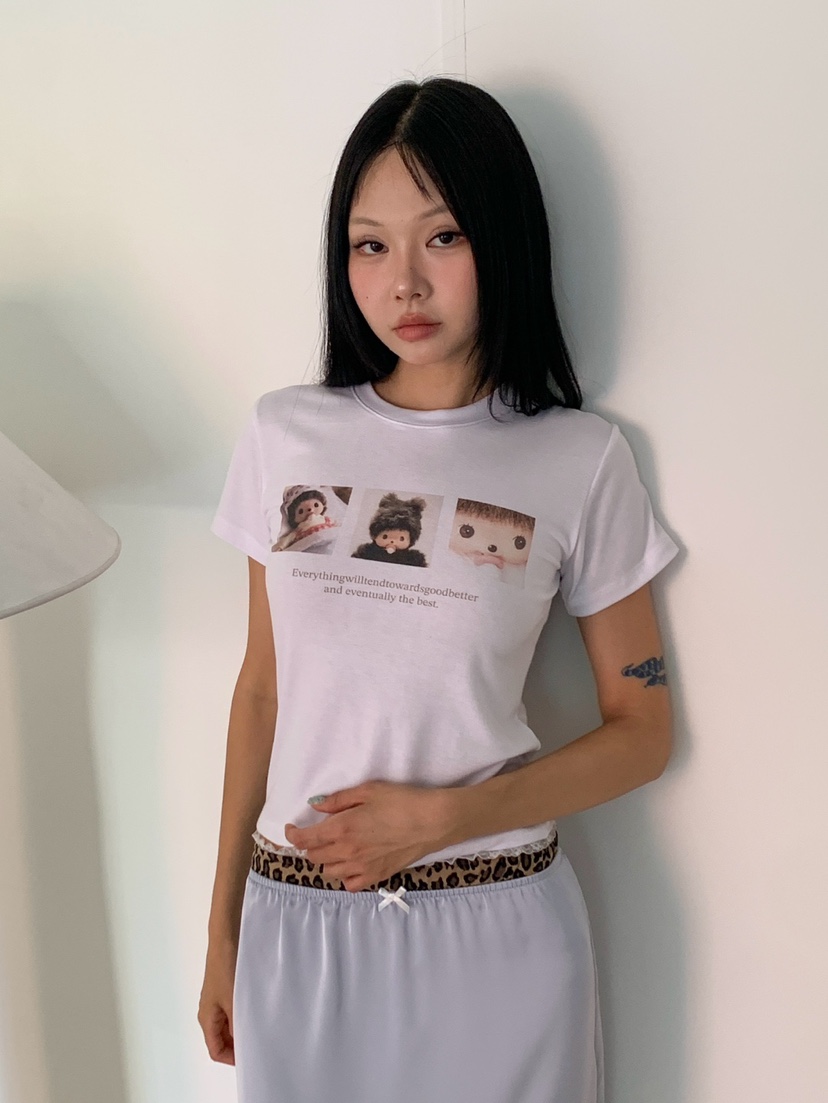 MORE THAN-P韓國東大門代購女裝新品26春夏職業時尚T恤MORE THANT恤