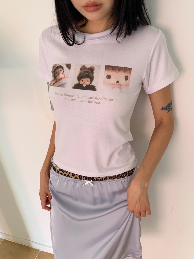 MORE THAN-P韓國東大門代購女裝新品26春夏職業時尚T恤MORE THANT恤