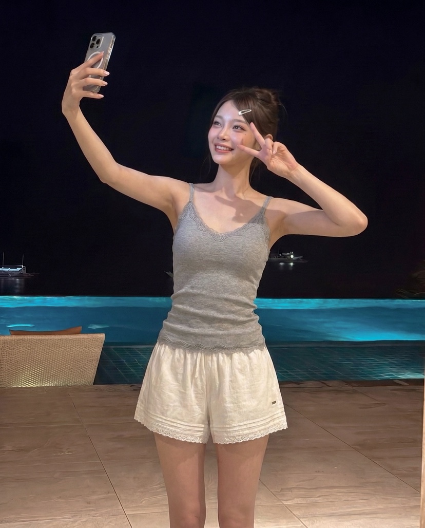 GALERIE NUIT韓國直郵女士新品26春夏26夏季吊帶背心無袖GALERIE NUIT吊帶/背心