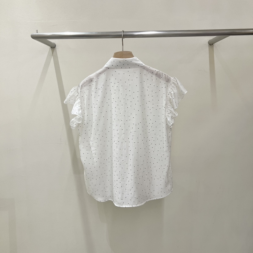 MARIE MARIE韓國東大門代購女裝新品休閑襯衫蕾絲衫荷葉邊BL無袖MARIE MARIE襯衫/蕾絲衫