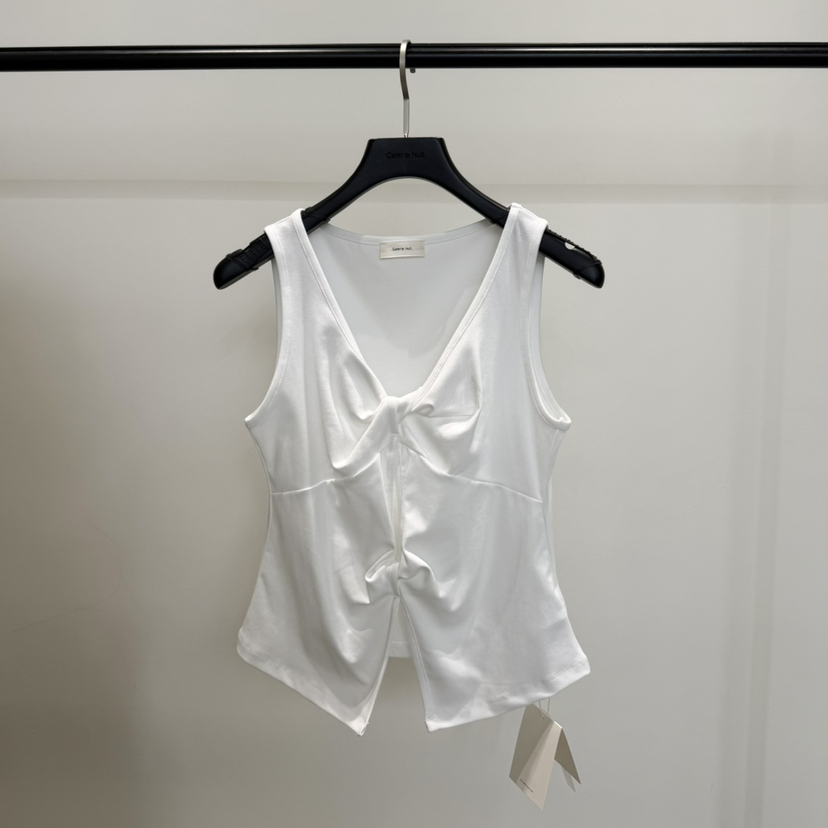 GALERIE NUIT韓國直郵女裝新品熱賣26春夏休閑吊帶背心無袖GALERIE NUIT吊帶/背心圖色2