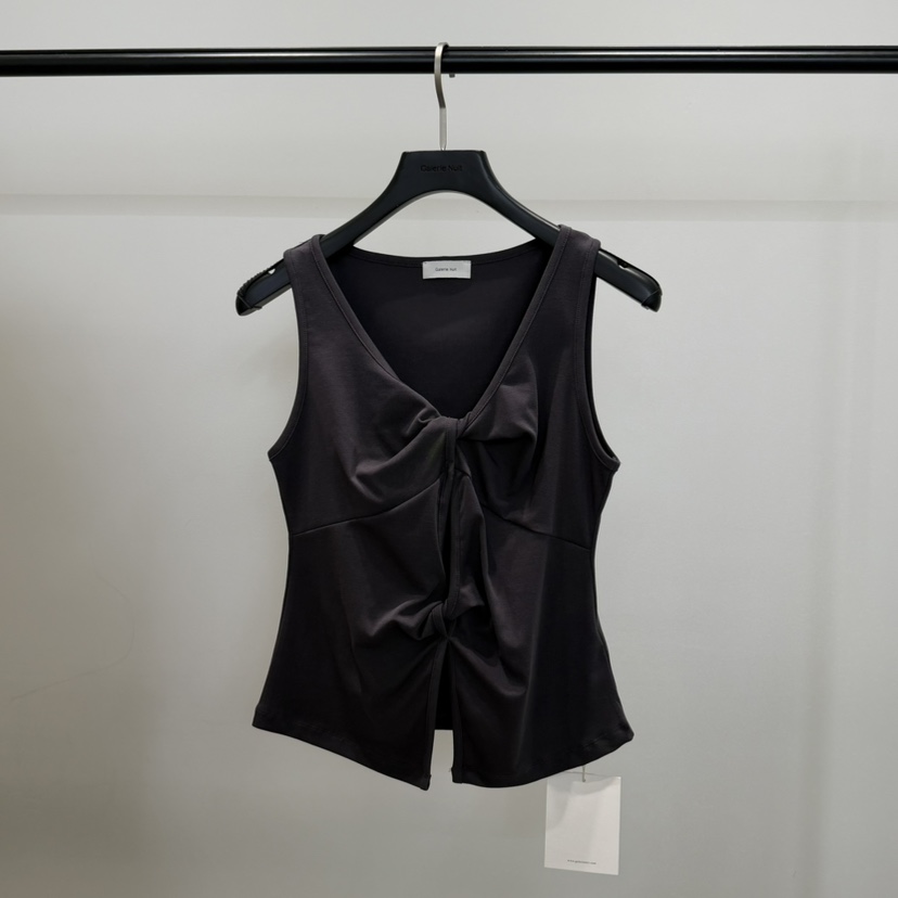 GALERIE NUIT韓國直郵女裝新品熱賣26春夏休閑吊帶背心無袖GALERIE NUIT吊帶/背心圖色3
