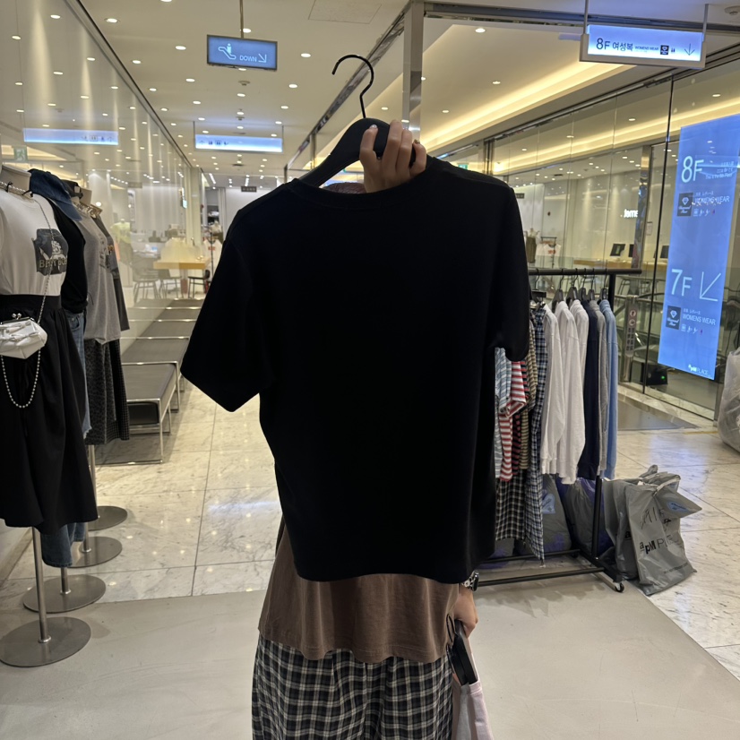CREDITO韓國代購女裝新品熱賣時尚休閑26春夏職業推薦T恤CREDITOT恤