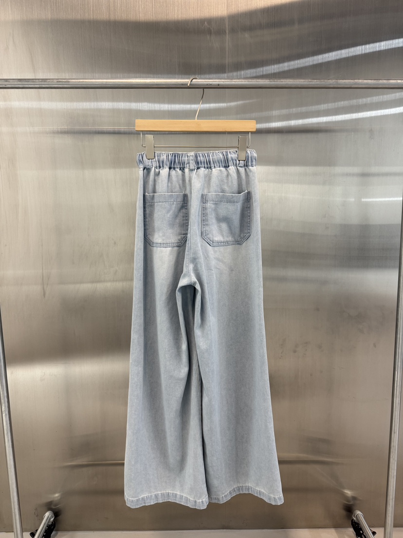 LIMLIMLIM韓國東大門代購女士新品26春夏推薦人氣牛仔褲束帶LIM LIM LIM牛仔褲