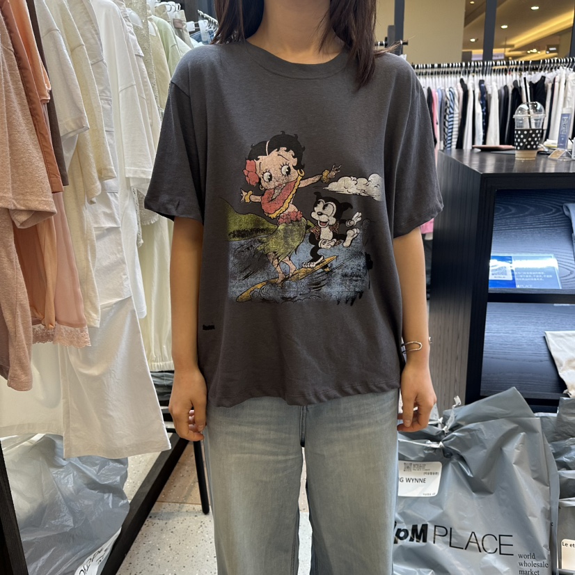 LE ETOILE韓國東大門代購女士新款人氣熱賣推薦26春夏T恤Le etoileT恤圖色2
