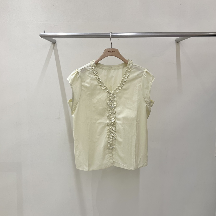 MARIE MARIE韓國直郵女士新款休閑職業推薦襯衫蕾絲衫BLMARIE MARIE襯衫/蕾絲衫圖色2