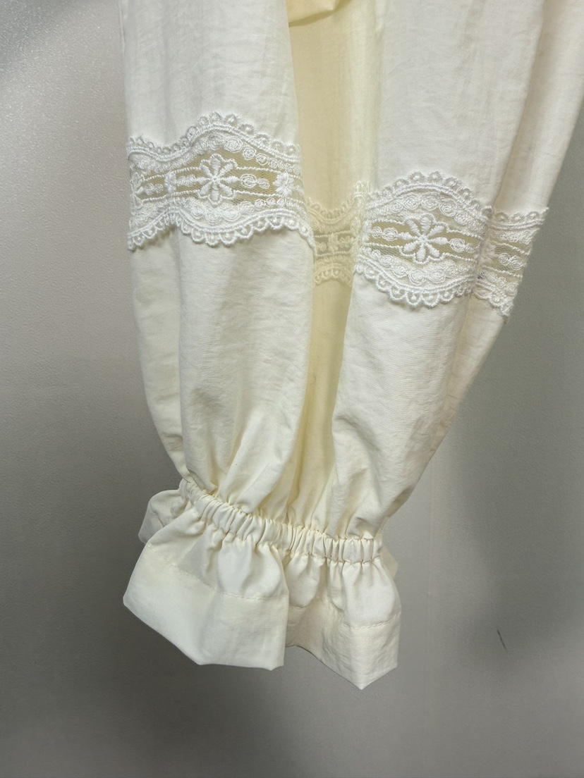 FEFFER韓國代購女士新品26夏季熱賣職業休閑推薦休閑褲蕾絲FEFFER休閑褲