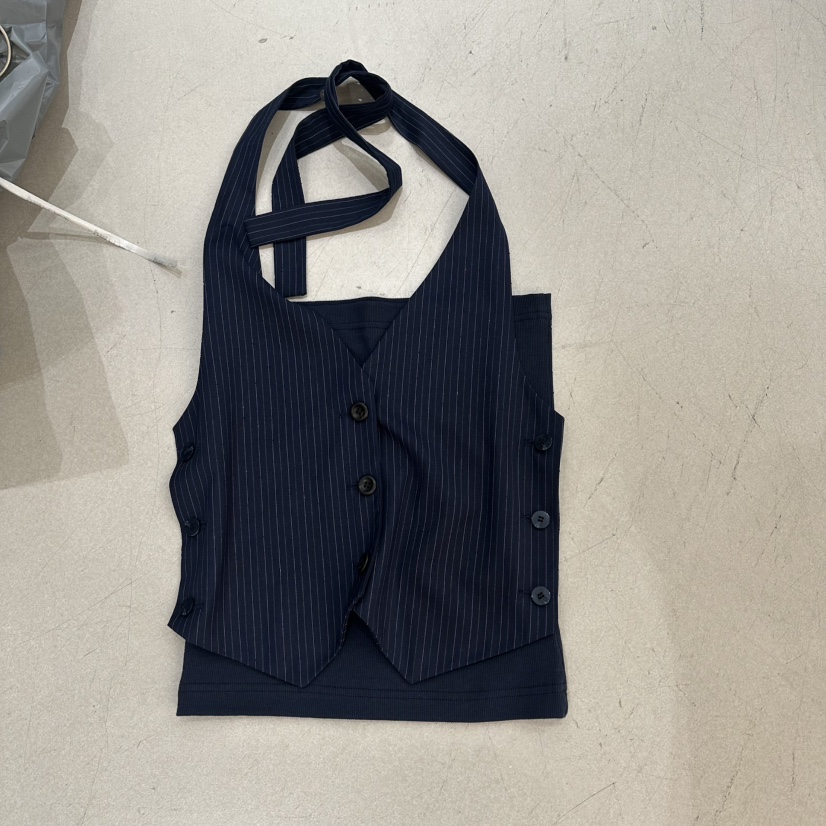 BAGUETTE-P韓國直郵女士新品休閑時尚26春夏職業吊帶背心BAGUETTE-P吊帶/背心