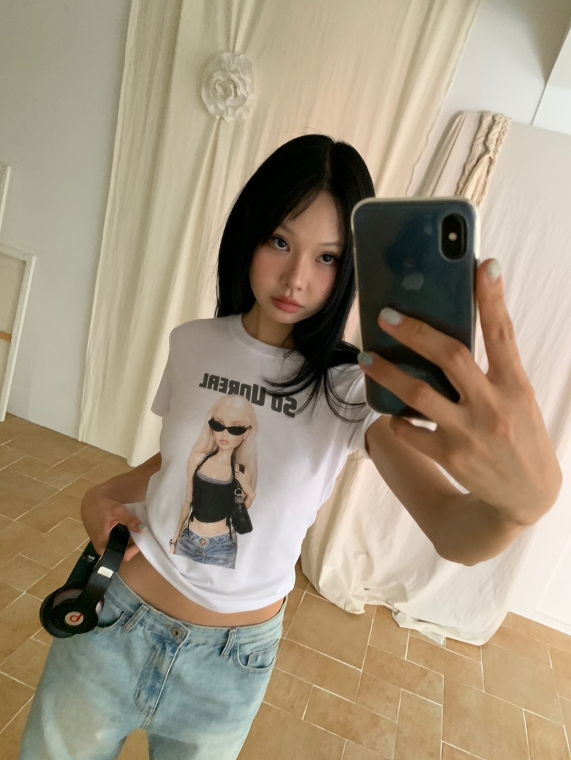 MORE THAN-P韓國代購女裝新品熱賣休閑推薦時尚人氣T恤MORE THANT恤