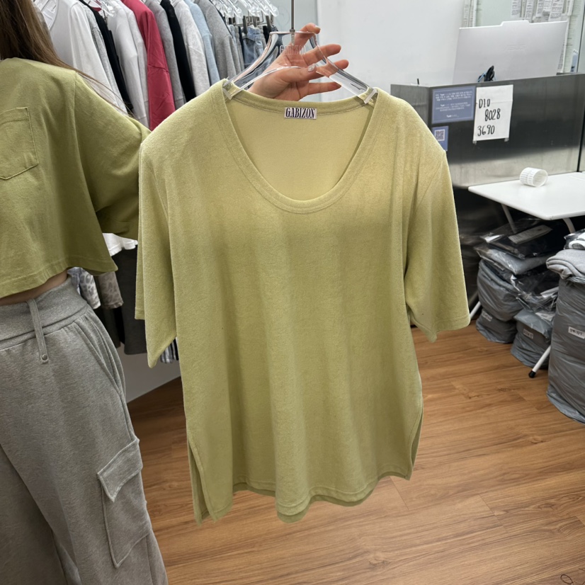GABIZON韓國東大門直郵女士新品休閑26夏季26春夏推薦T恤GABIZONT恤圖色2