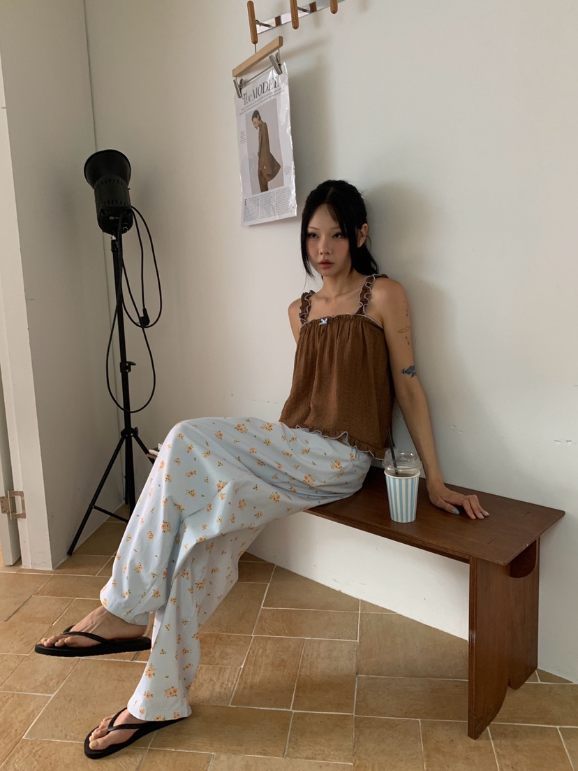 MORE THAN-P東大門實拍韓國女士新款時尚26夏季吊帶背心MORE THAN吊帶/背心