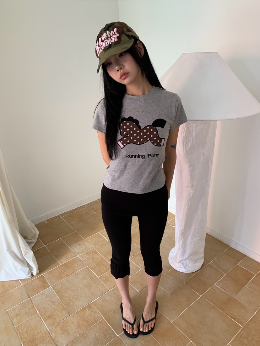 MORE THAN-P韓國直郵女裝新品26春夏職業推薦熱賣時尚T恤MORE THANT恤