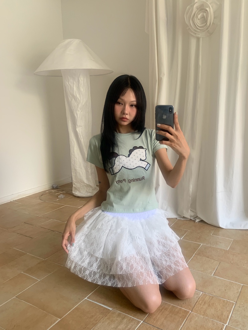 MORE THAN-P韓國直郵女裝新品26春夏職業推薦熱賣時尚T恤MORE THANT恤