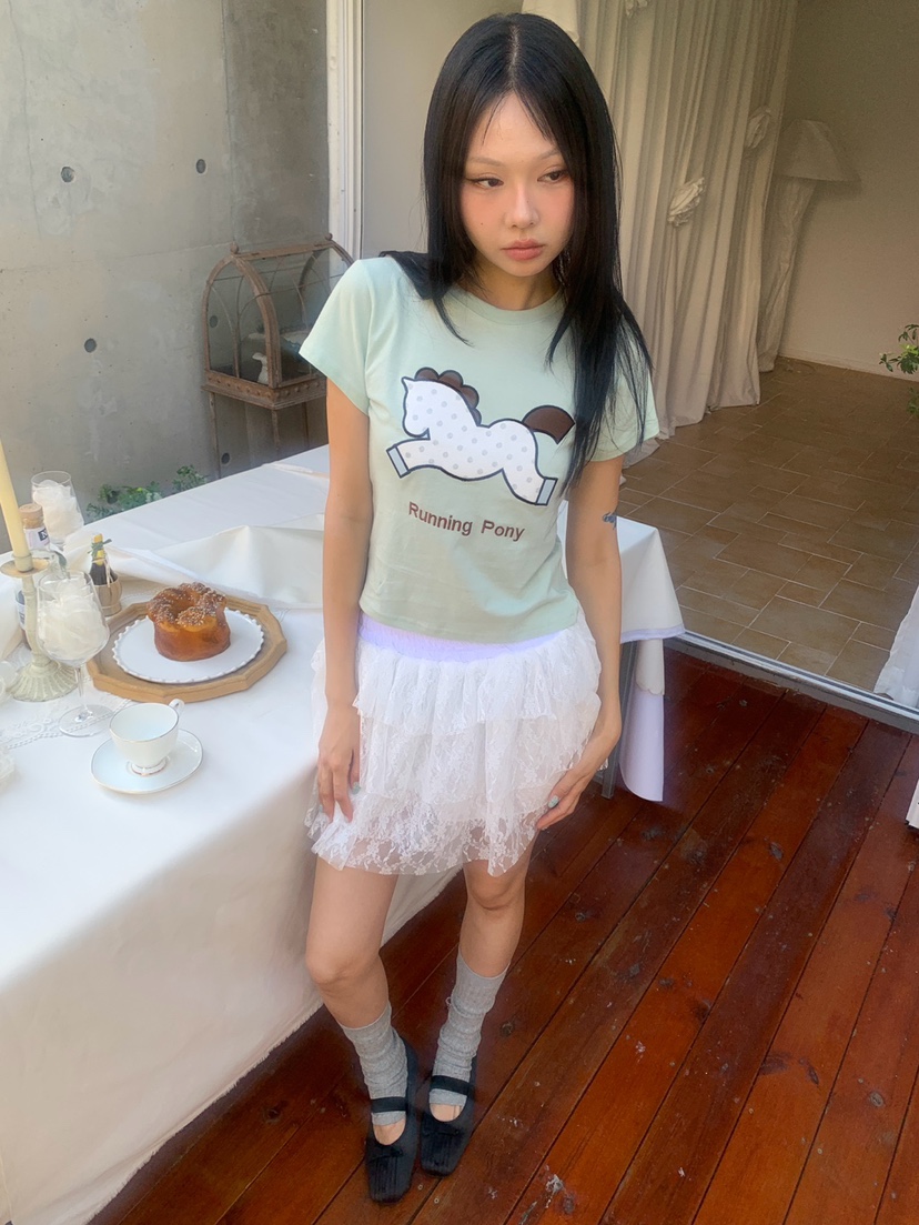 MORE THAN-P韓國直郵女裝新品26春夏職業推薦熱賣時尚T恤MORE THANT恤