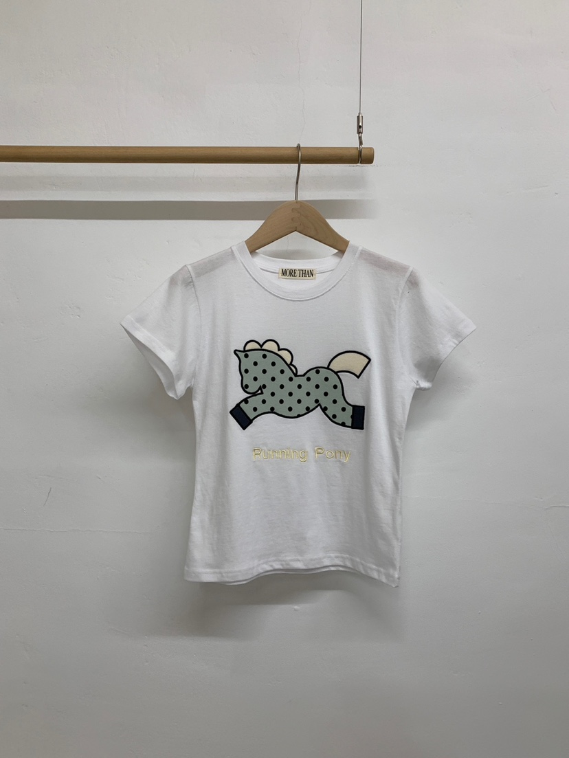 MORE THAN-P韓國直郵女裝新品26春夏職業推薦熱賣時尚T恤MORE THANT恤圖色1