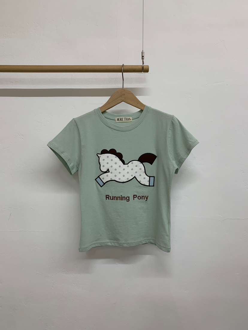 MORE THAN-P韓國直郵女裝新品26春夏職業推薦熱賣時尚T恤MORE THANT恤圖色2